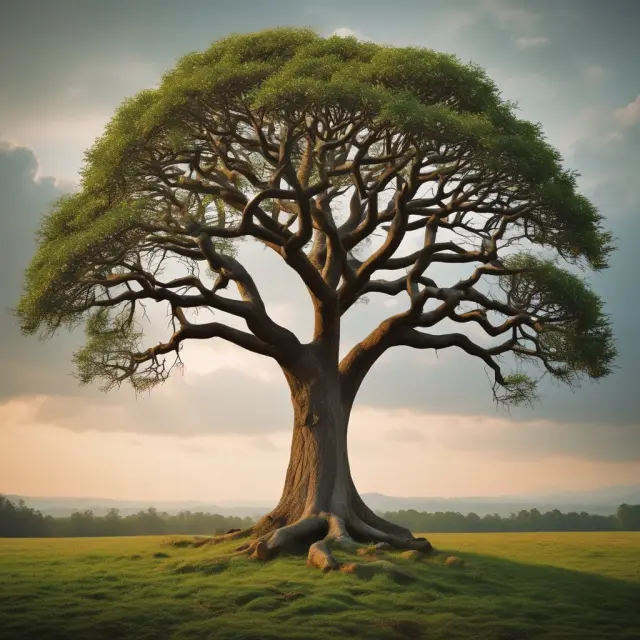 Institution investor holding a wisdom tree with no sales charges, symbolizing the benefits of no-load mutual funds