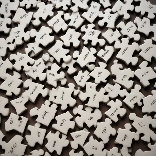 Notice of Assessment as a jigsaw puzzle: Each piece signifies key components, including income, deductions, and RRSP contribution limits