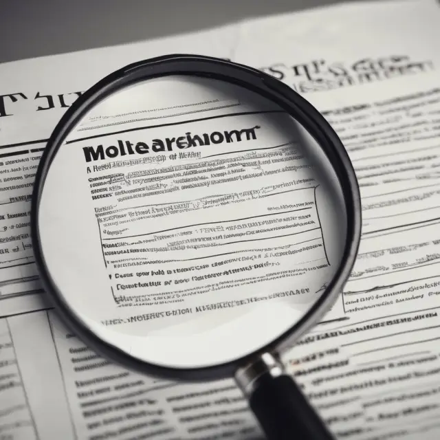 A notice of assessment (NOA) morphs into a magnifying glass, symbolizing its role as an indicator for potential tax audits