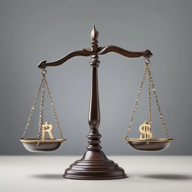 Scale balancing NOBOs and OBOs, representing company-investor communication dynamics