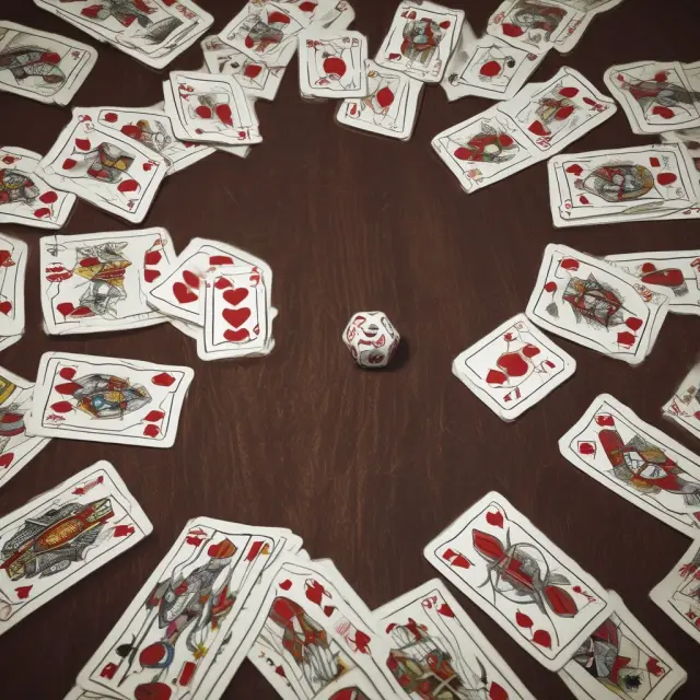 An image of a card table where players hide their hands, representing the hidden risks associated with no doc mortgages