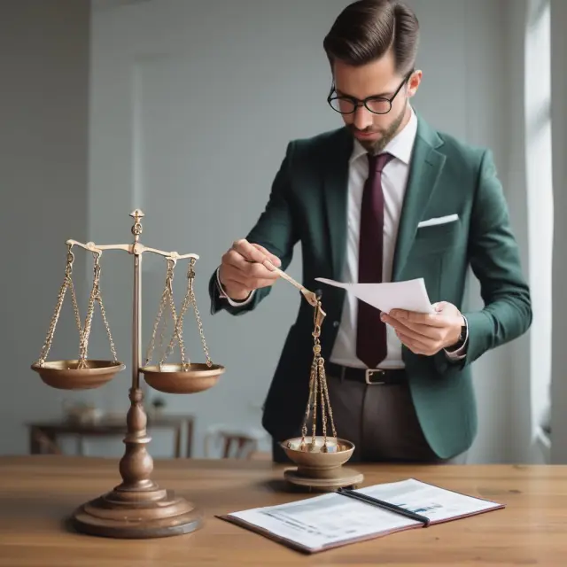 An investor carefully weighs rental income against operating expenses to determine a property
