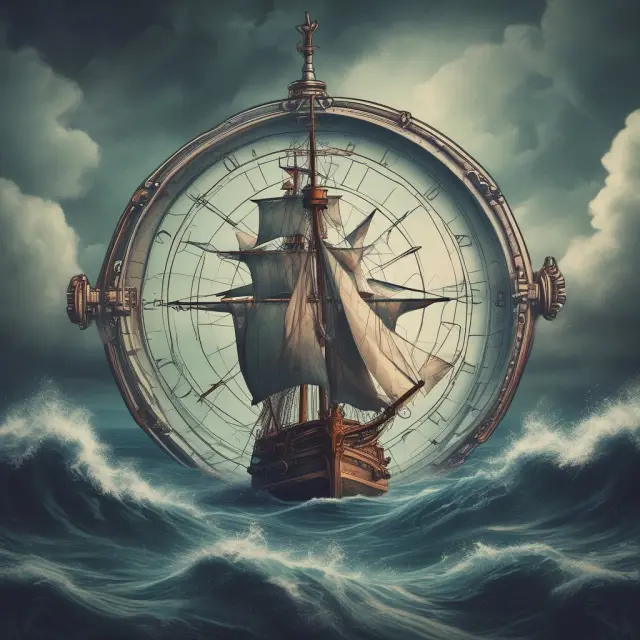 Investor navigating market volatility using fundamental analysis tools