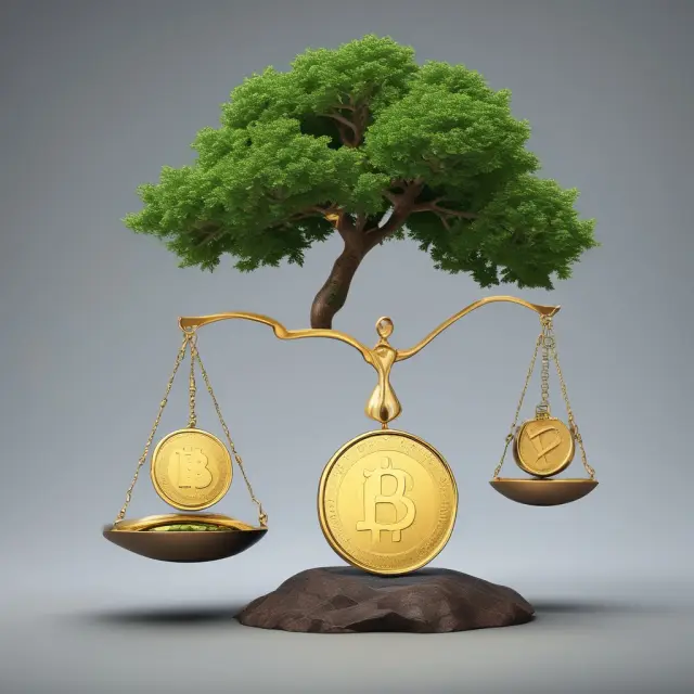 Gold coin shrinking while tree grows: Nominal vs Real Rates of Return