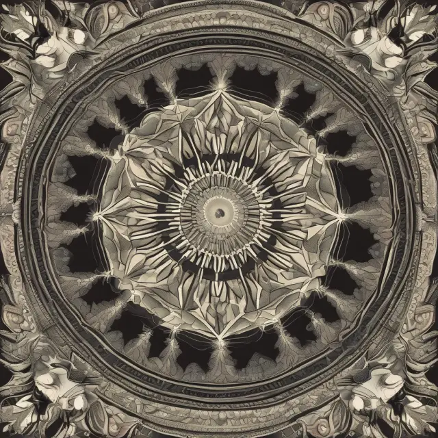 Nominal and real interest rates swirling in a kaleidoscope, with annual percentage yield (APY) revealing the true cost or return after compounding