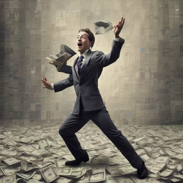 A ballerina in motion illustrates the relationship between nominal value (face value) and preferred stocks, with dividends as flowers blooming from each dance step