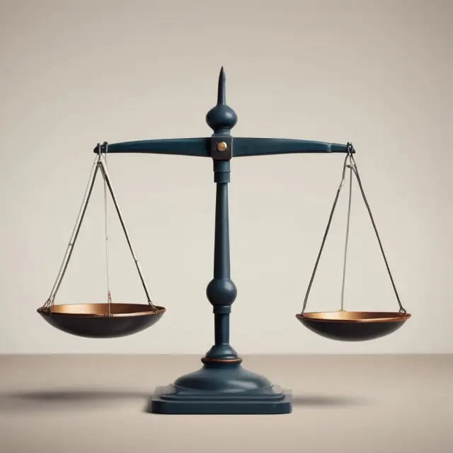 Image of two scales: One marked 