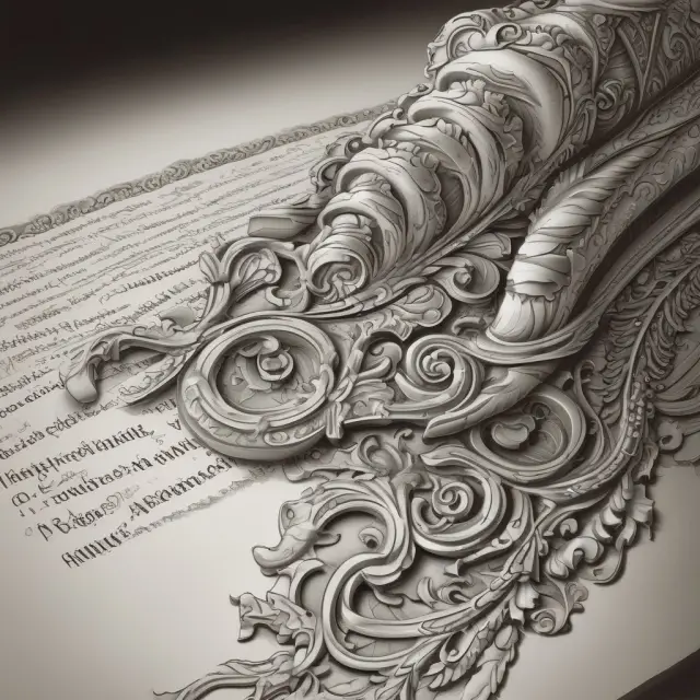 A detailed scroll with intricate calligraphy unveiling the differences between covered and non-covered securities in tax reporting