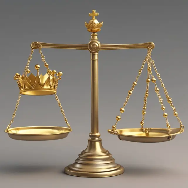 Two banks compared: One atop a scale with a crown symbolizing Fed membership, while the other holds golden reserves representing independent institutions
