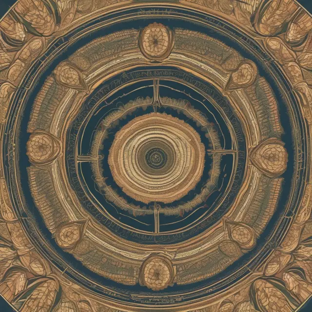 A kaleidoscope depicting a balanced view of operating income from core business and non-operating income from external sources, helping investors make informed investment decisions.
