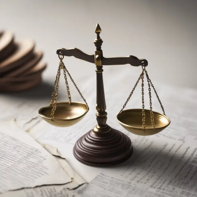 A balanced scale representing nonprofits, with one side illustrating tax incentives and the other regulatory challenges.