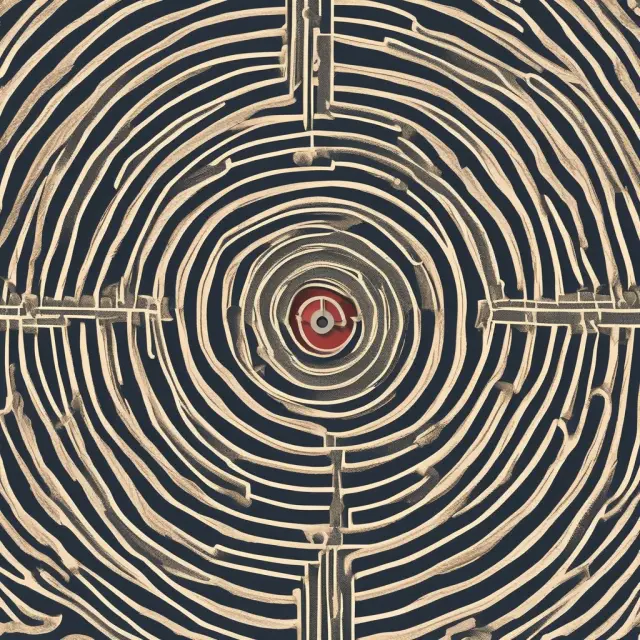 A compass guiding a nonprofit organization through the complex labyrinth of registration and compliance processes, with keywords: nonprofit, registration, compliance, tax-exempt, 501(c)(3)