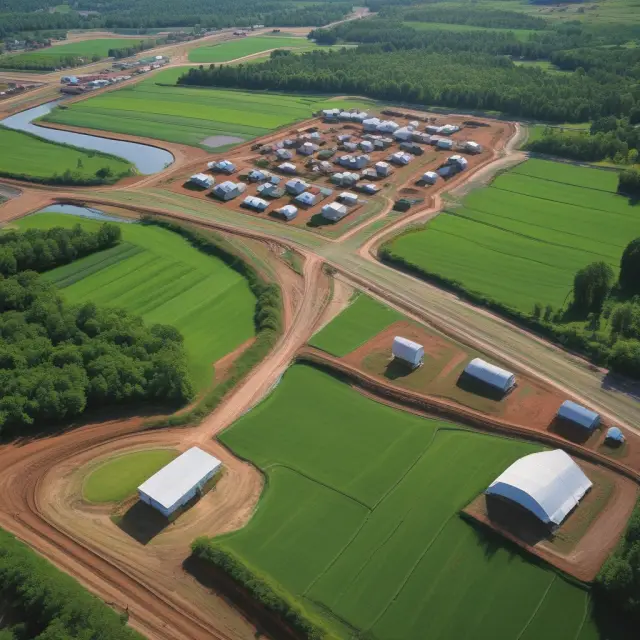 Two case studies showcasing successful non-recourse financing with collateral of land and future income streams from a shopping mall and a solar farm.