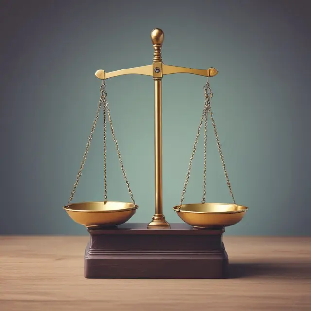Scale representing accurate data tips towards truth while external factors tilt it, impacting survey results.