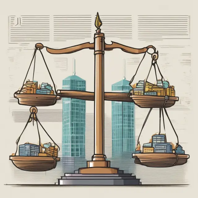 An image of the SEC scales with non-traded REITs on one side and the Investment Company Act regulations on the other, symbolizing their balance