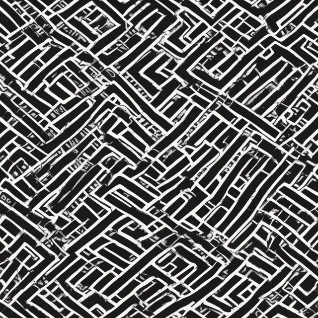 A labyrinthine stock market maze illustrates the distinction between marginable and non-marginable securities, with investors deciding which path to follow based on their risk tolerance