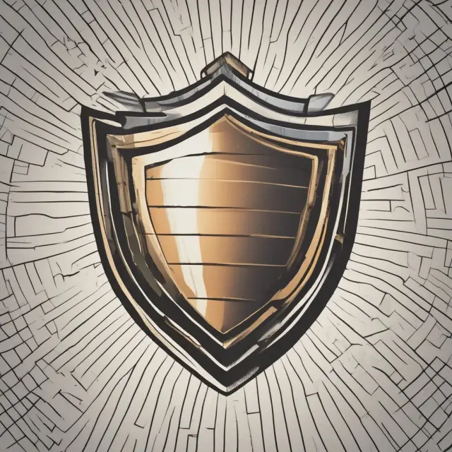Shield illustrating a contract with consistent premiums and benefits for noncancellable insurance.