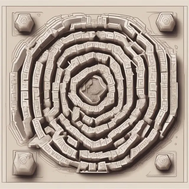 Miners navigating a maze of unique numbers (nonces) to find the correct combination securing new blocks