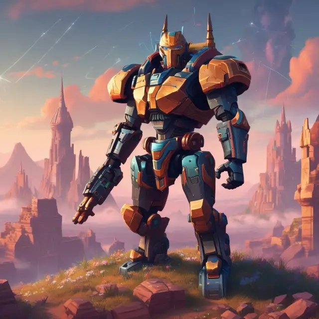 A nonce, depicted as a guardian, introduces randomness to secure a blockchain network