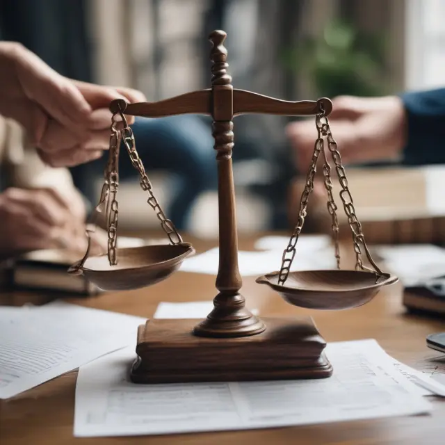 Parent company scales balance, demonstrating fair market value allocations for controlling and non-controlling interests within a consolidated financial statement