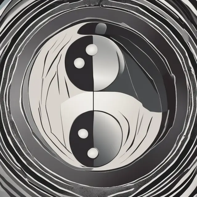 Yin-yang scales depicting a balanced assessment of exempt and non-exempt employees by institutional investors.
