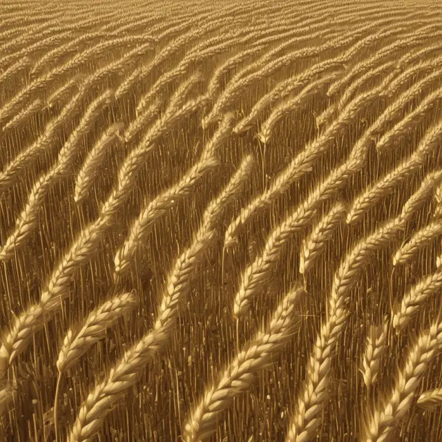 Golden wheat fields representing nonfinancial assets entwined with patent symbols symbolizing their value and intellectual property.