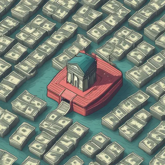 Banks sailing through various non-interest income sources: deposit fees, transaction fees, penalties, annual fees, monthly charges, inactivity fees, and check/deposit slip fees.