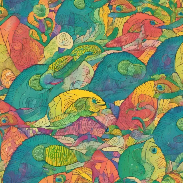 Chameleon representing nonparametric methods adapting to various types of financial data