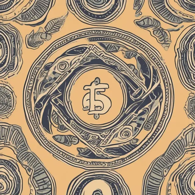 A yin-yang symbol with active (yang) and passive (yin) income flowing into a unified financial vase, illustrating balance in investment strategies.
