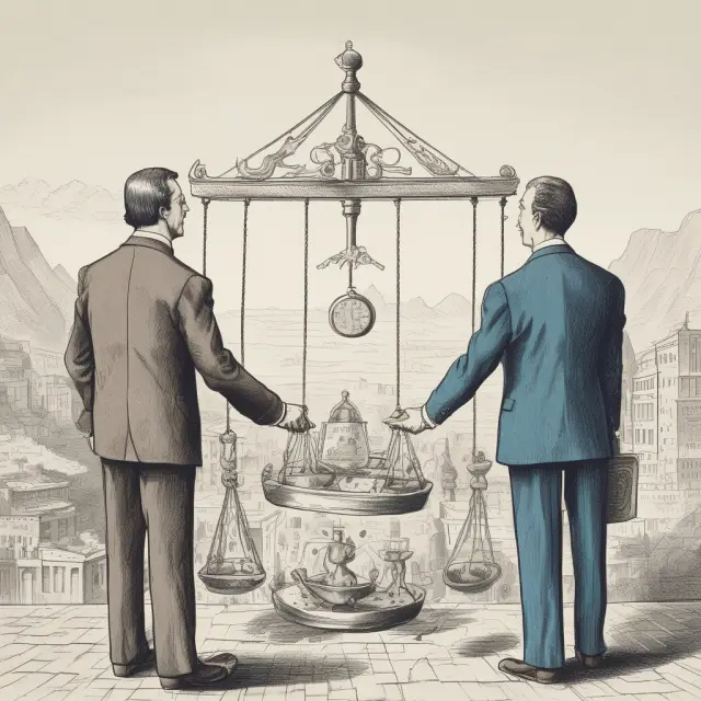 An image of shareholders holding both old and new company shares, symbolizing the decision-making process for non-renounceable rights issues