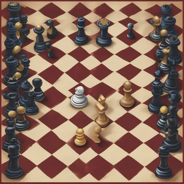 A political chessboard filled with economic pieces represents the strategic use of nontariff barriers by countries to protect industries and achieve diplomatic objectives.