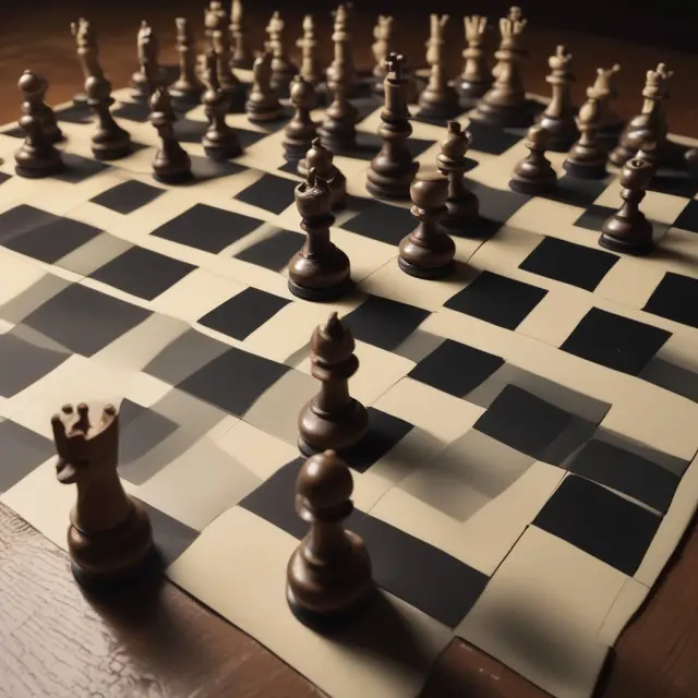 Sanctioned chess pieces are held back on a global trading gameboard, symbolizing the impact of sanctions on trade activity