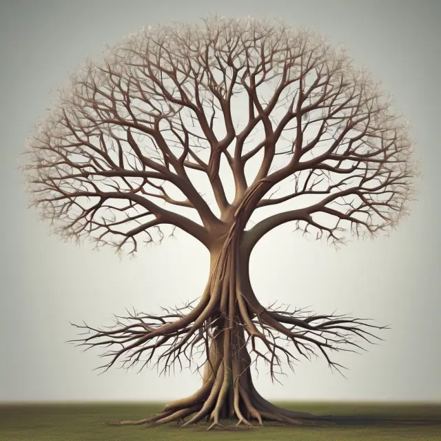 Image of a tree with branches labeled as stock dividends, stock splits, spinoffs, and liquidations, representing the various types of non-taxable distributions.