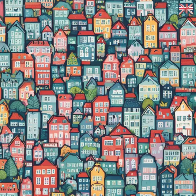 Tax rates from Nordic countries forming a vibrant mosaic, symbolizing their extensive welfare systems and economic growth