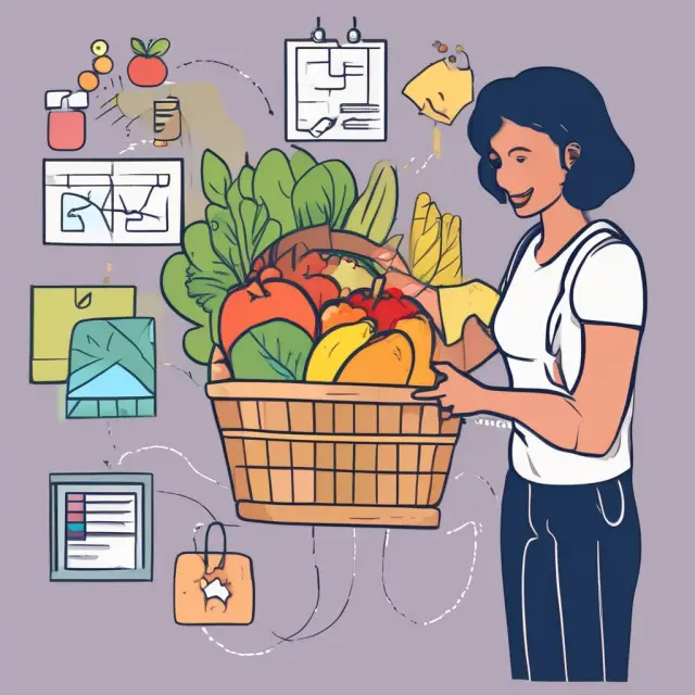 Consumer with normal goods (food, clothing, electronics) amidst rising income curve