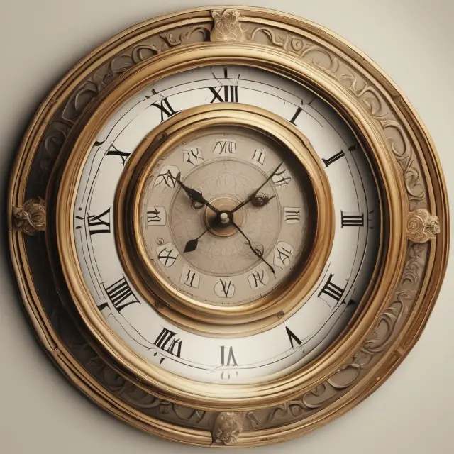 Image of a clock displaying different retirement ages around an hourglass, emphasizing personalized retirement planning