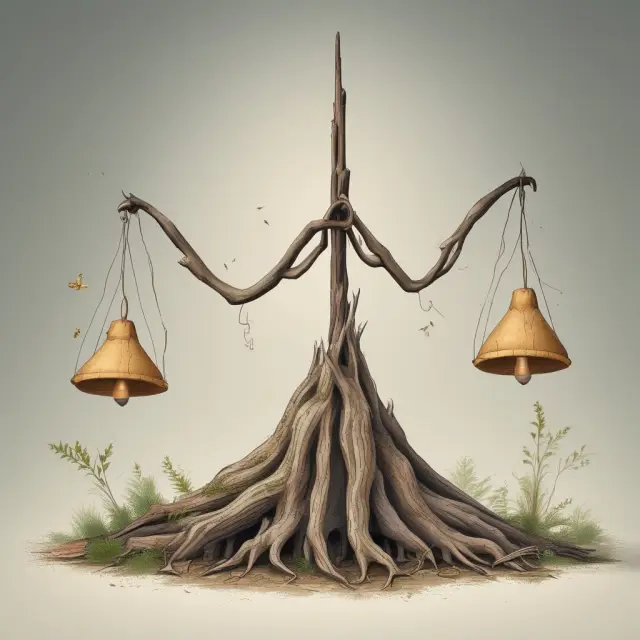 An image of a bell curve transforming into a log-normal distribution with heavier tails and asymmetrical branches