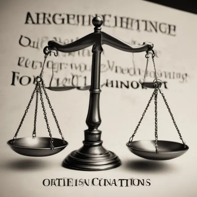 A balanced scale of justice holds a notice of deficiency (CP2319A), with three pans: agreement, appeal, and inaction