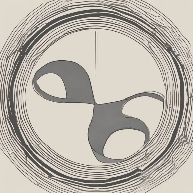 Two interconnected circles depicting bond