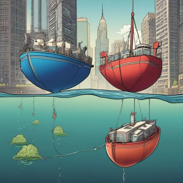 Two companies executing an interest rate swap agreement with a notional principal amount of $10M, one party fixed at 5%, and the other floating on LIBOR