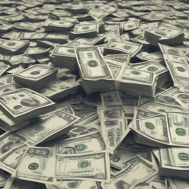 Art depicting notional principal amounts as intertwining dancers symbolizing cash and abstractions, illustrating their interaction in financial swaps