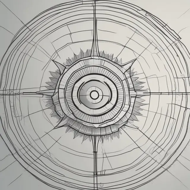 Bullseye target symbolizing successful mergers and acquisitions with net present value calculations