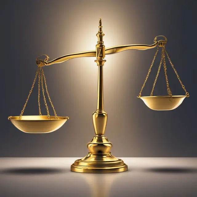 Golden scale with positive net present value on one side representing financial growth and a future worth on the other, signifying optimal investment decisions
