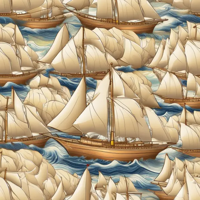 Golden yacht sailing with traditional retirement plans