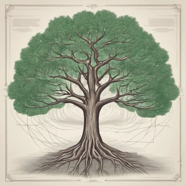 A digital tree represents the National Registration Database, symbolizing efficient communication and unified regulations among securities jurisdictions