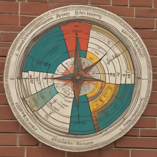 A compass with a transparent sphere guiding NSCC
