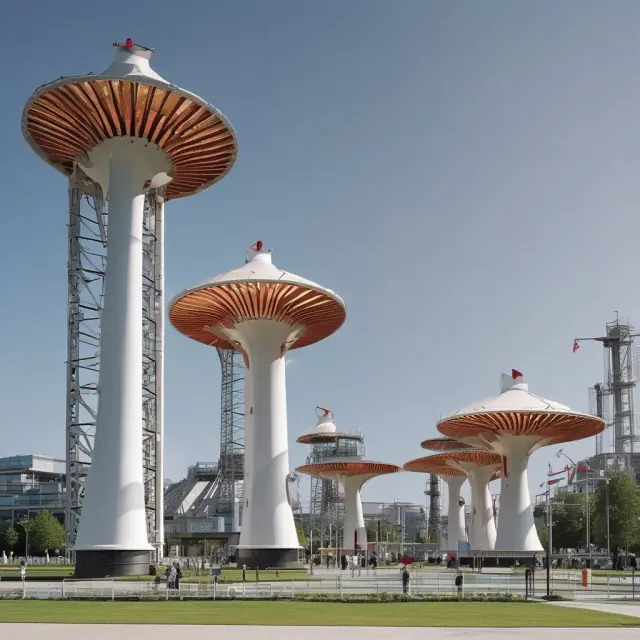 Three windmills symbolizing Philips, Shell, and ASML stand tall on a golden Dutch landscape, representing their growth and success under the Naamloze Vennootschap corporate structure.