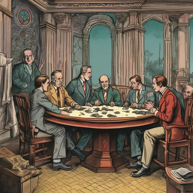An intricately woven tapestry symbolizing futures contracts providing financial protection, NYBOT depicted as the skilled weaver