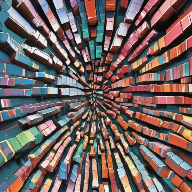 A vibrant, diverse cauldron filled with various global commodities – energy, precious metals, agricultural goods, and others – representing the New York Mercantile Exchange.