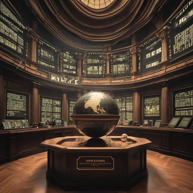 A vintage stock ticker symbolically merges with a modern digital globe, representing NYSE Arca